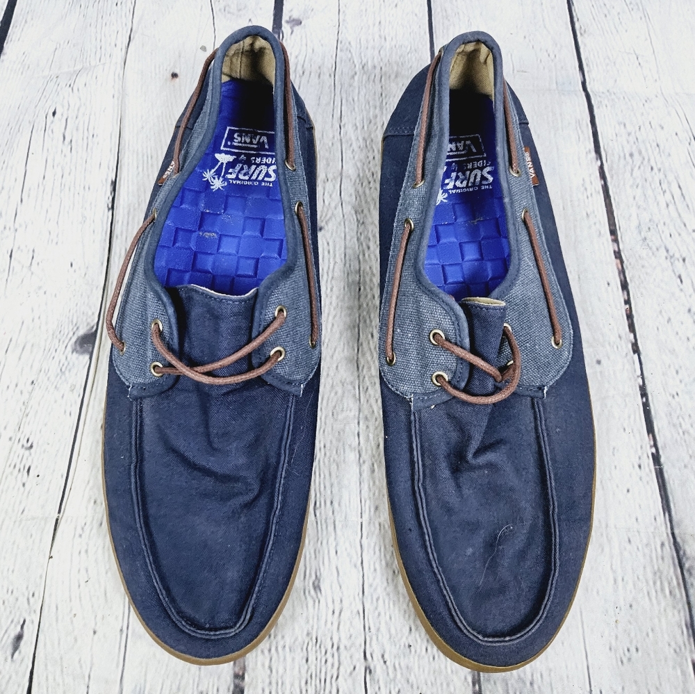 VANS | The Original Surf Sider canvas slipon boat shoes